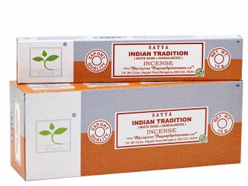 Earth Satya - Indian Tradition Incense Sticks, 15gm x 12 boxes